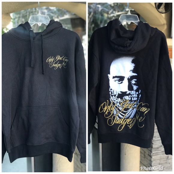 Other - Tupac Only GOD Can Judge Me Hoodie